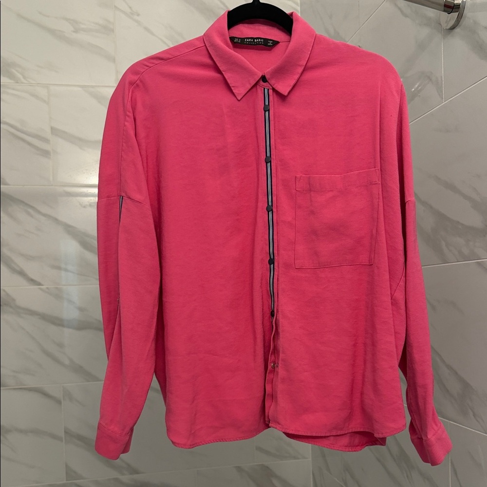 Zara Women's Pink Blouse